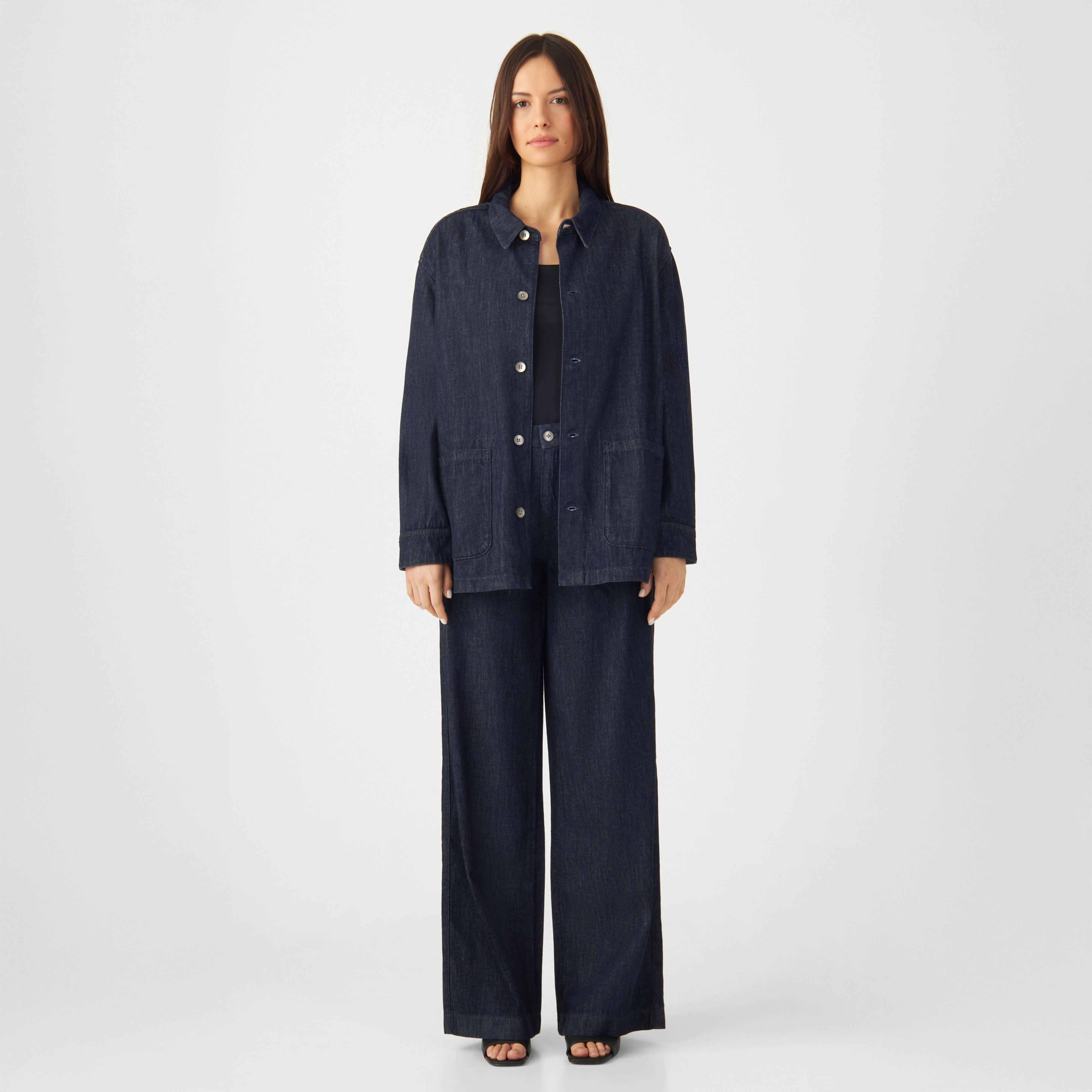 TOMORROW Wide Lightweight Hemp - Chino - Raw Blue