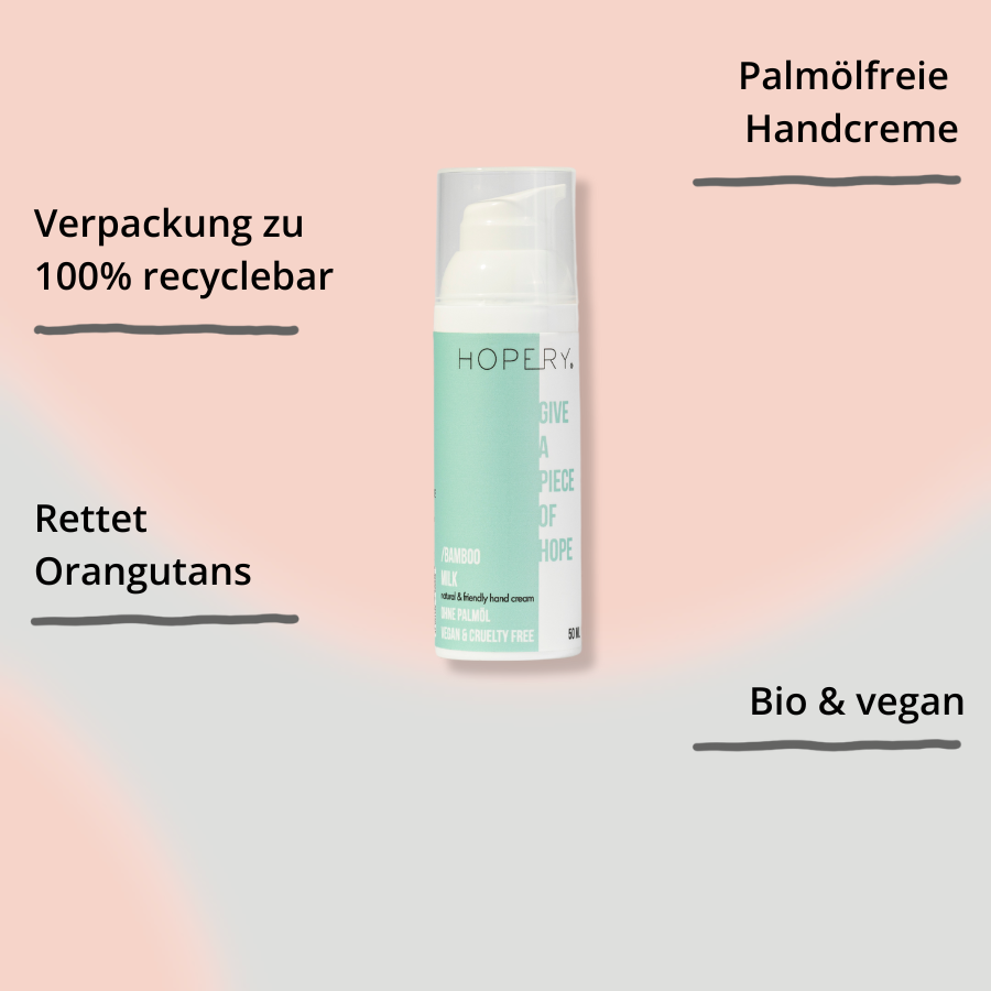 Hopery Handcreme – Bamboo Milk mit Impact