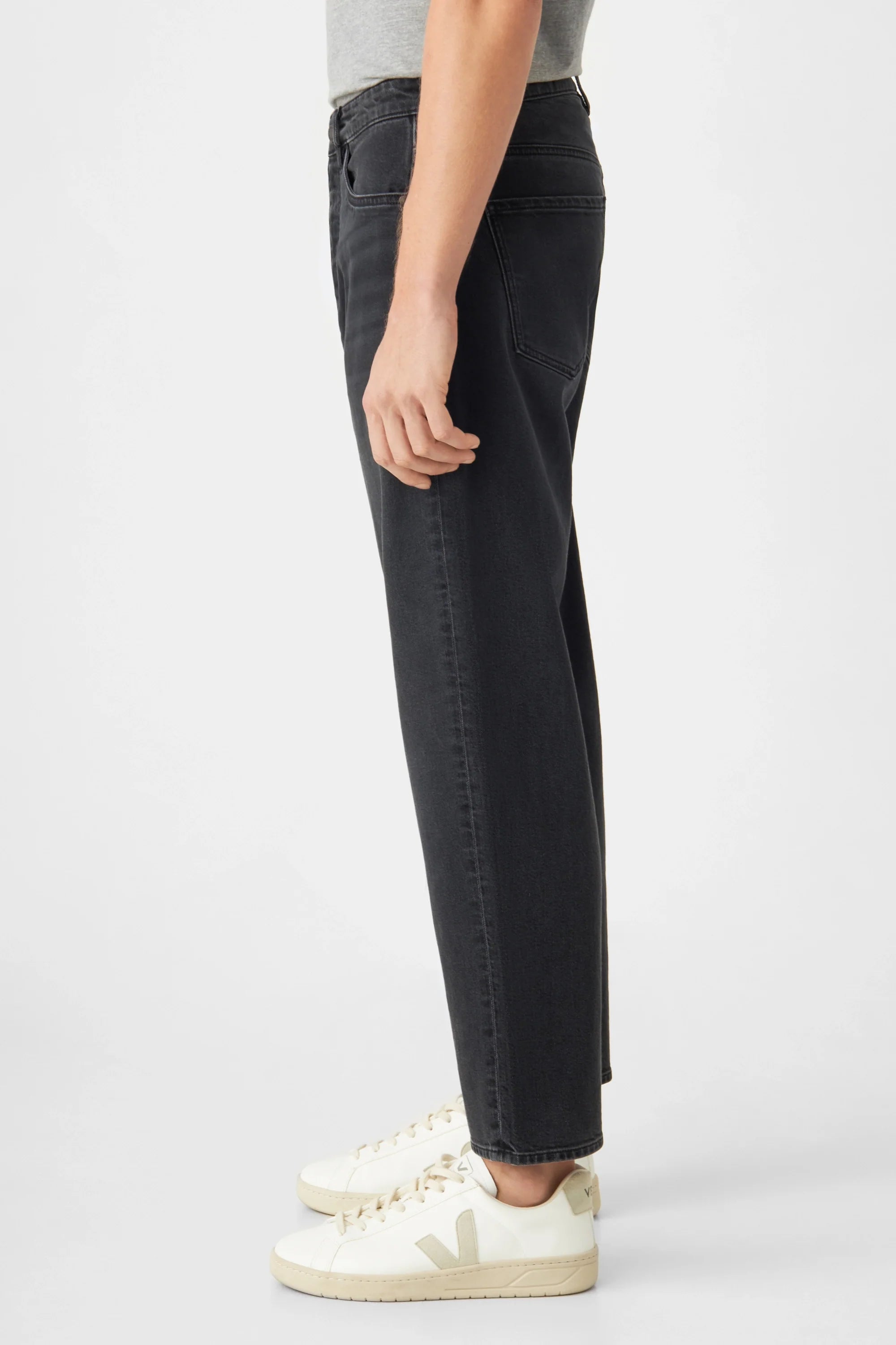 RISE Relaxed Tapered Minimal Stretch - Basic - Vintage Black