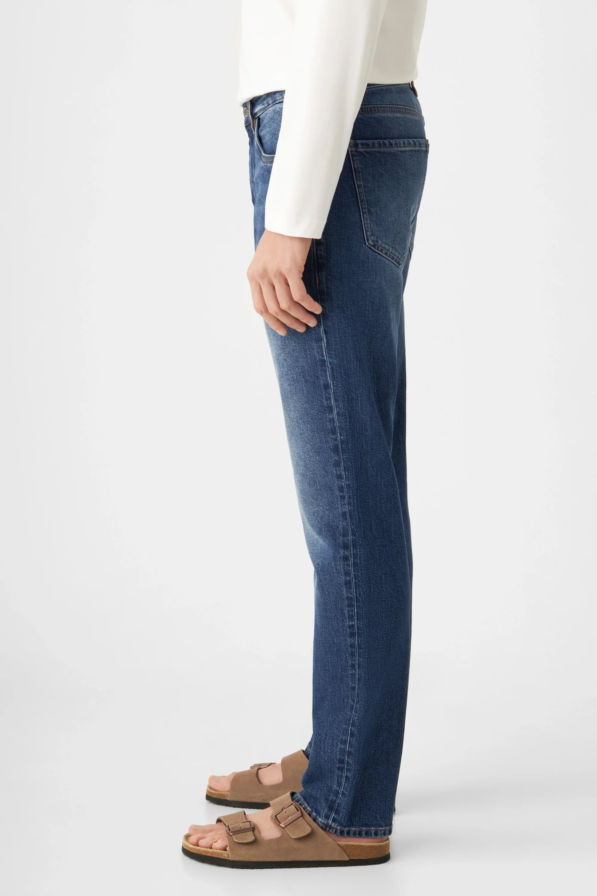 DUSK Regular Straight Minimal Stretch - Classic - Dark Blue