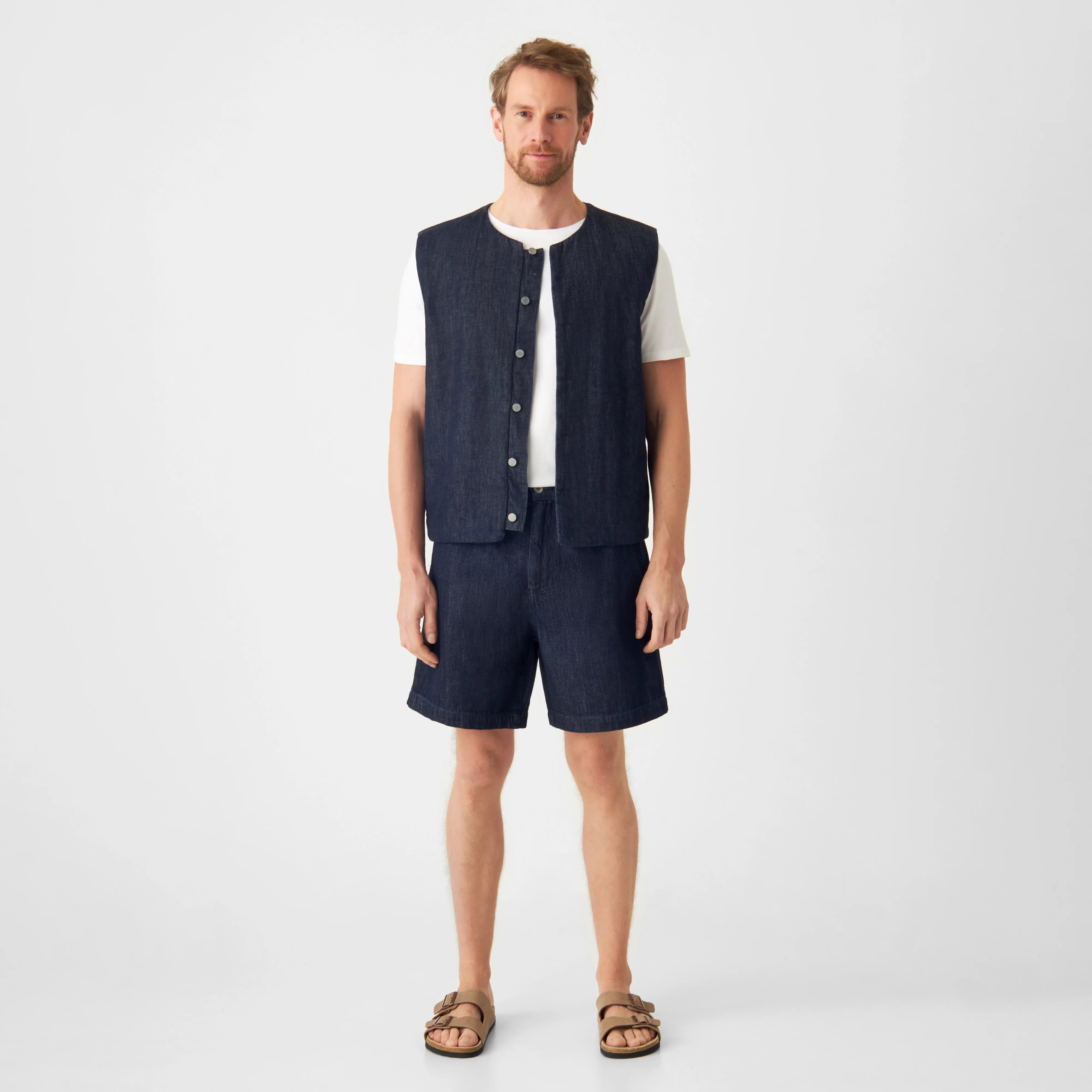 SHORTY Lightweight Hemp - Shorts - Raw Blue