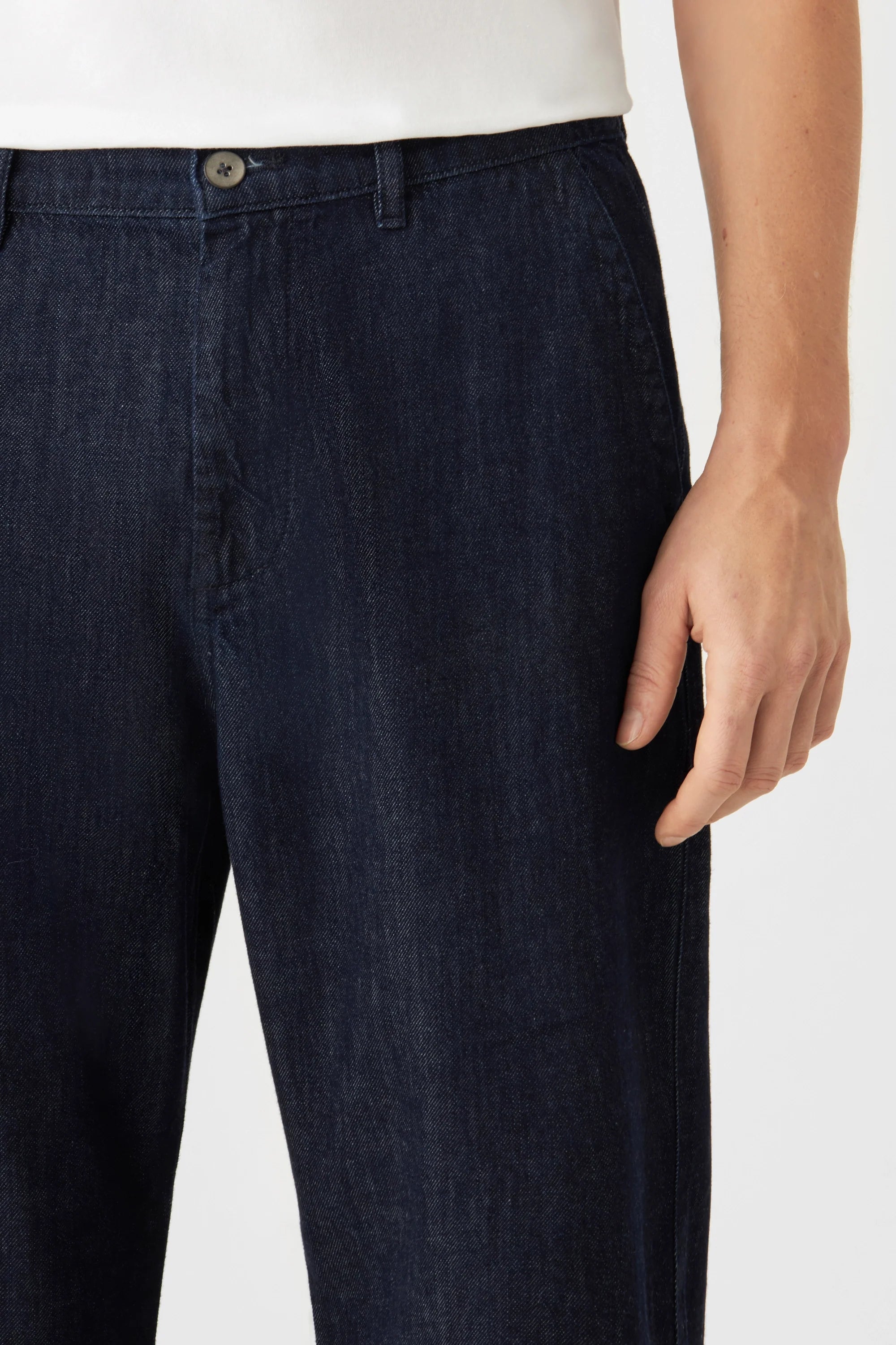 LOOM Loose Leightweight Hemp - Relaxed Chino - Raw Blue