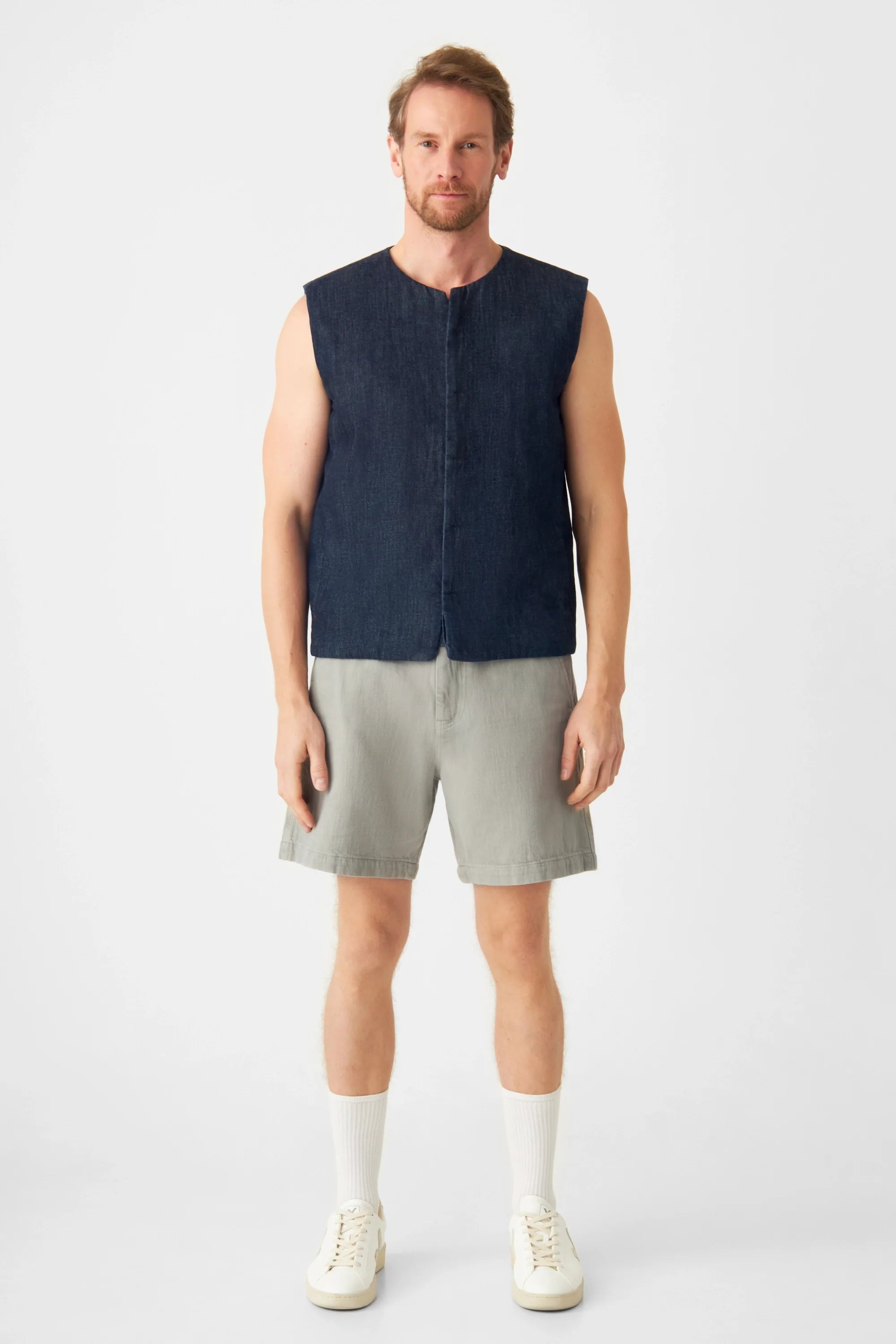 SHORTY Lightweight Hemp - Shorts - Rock Olive