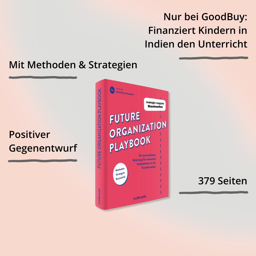 Future Organization Playbook Buchcover mit Impact