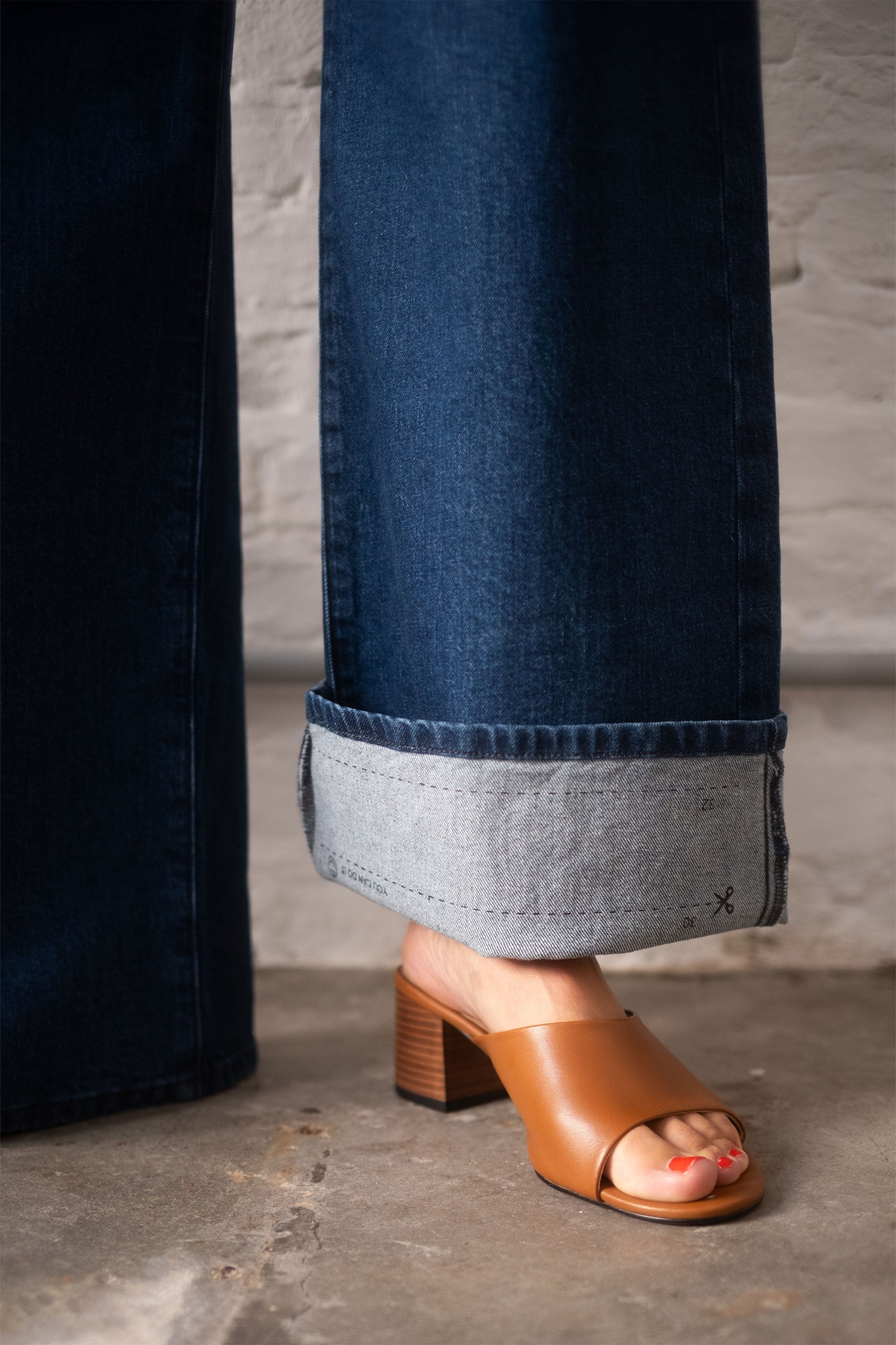 SUNNY Wide Leg Minimal Stretch - Classic - Bright Blue