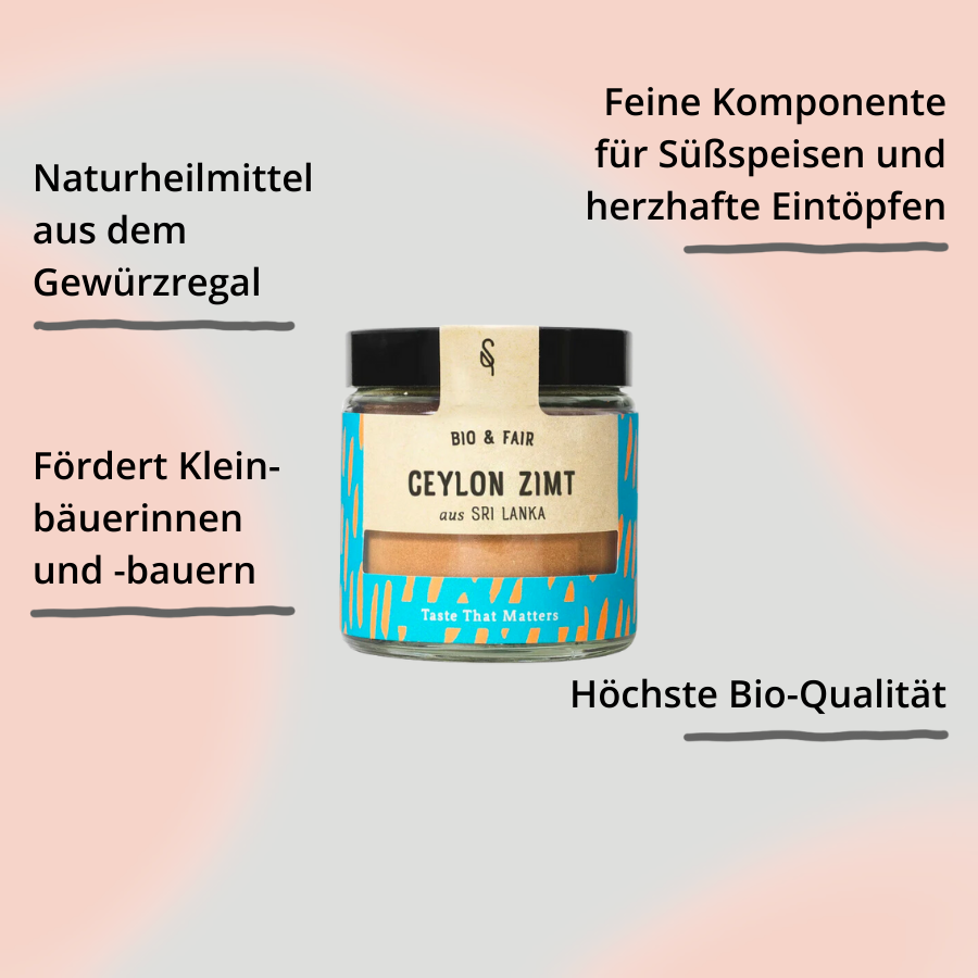 Ceylon-Zimt (gemahlen) Bio mit Impact