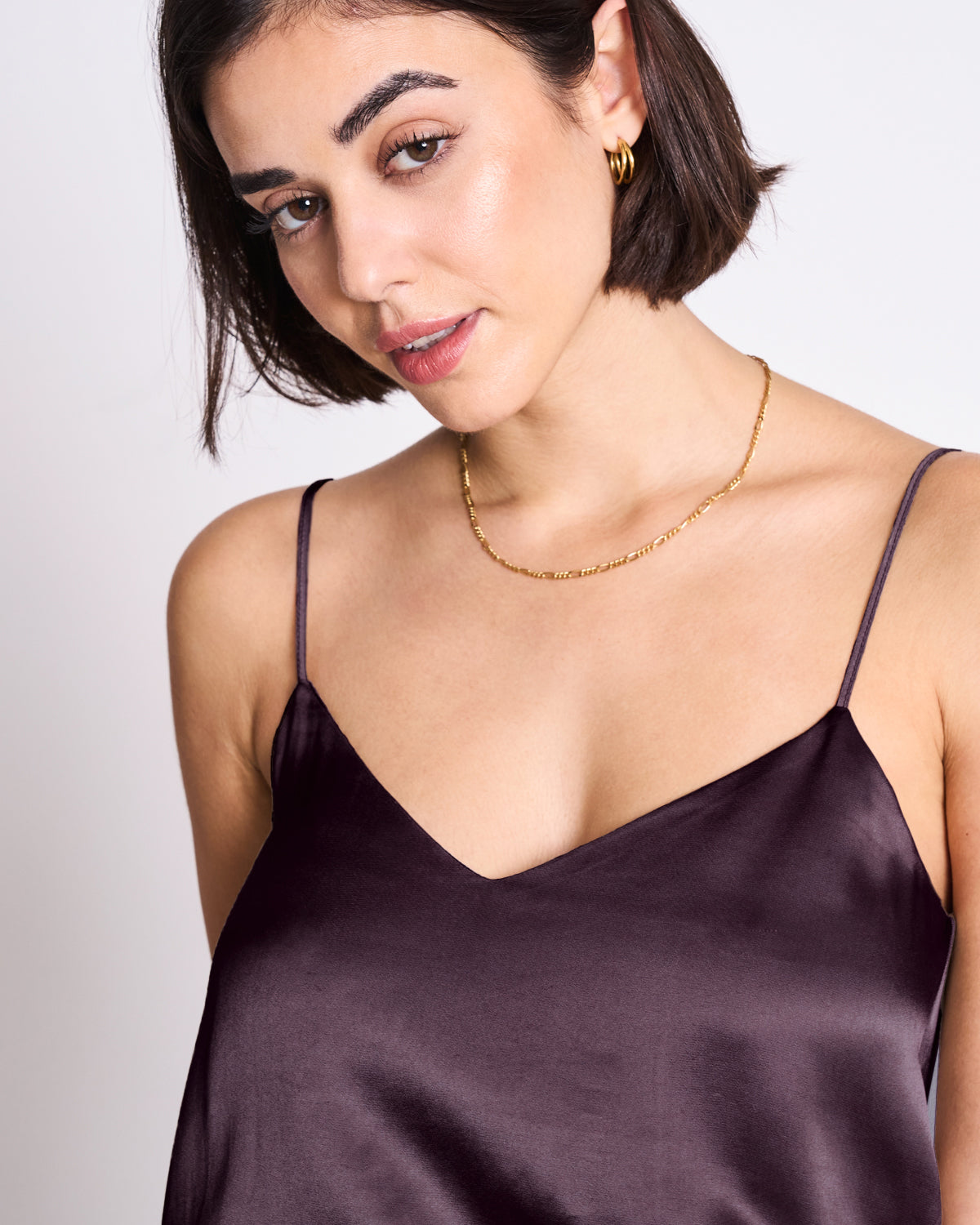 SLIP TOP MAUD ESPRESSO