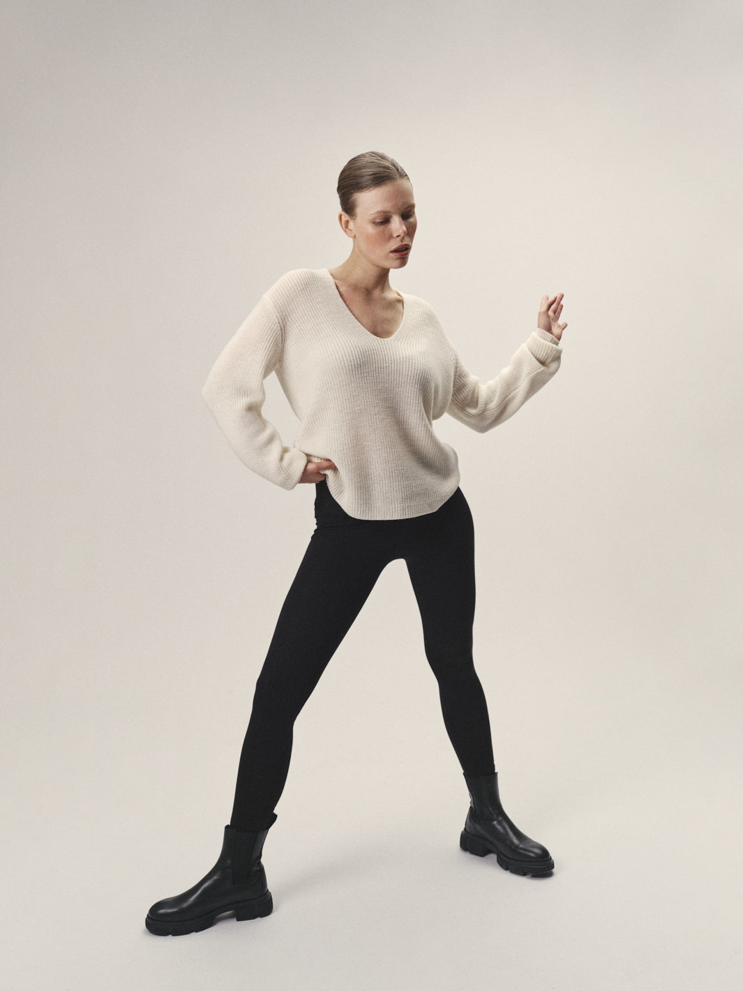 Leggings aus Organic Cotton Modal Mix