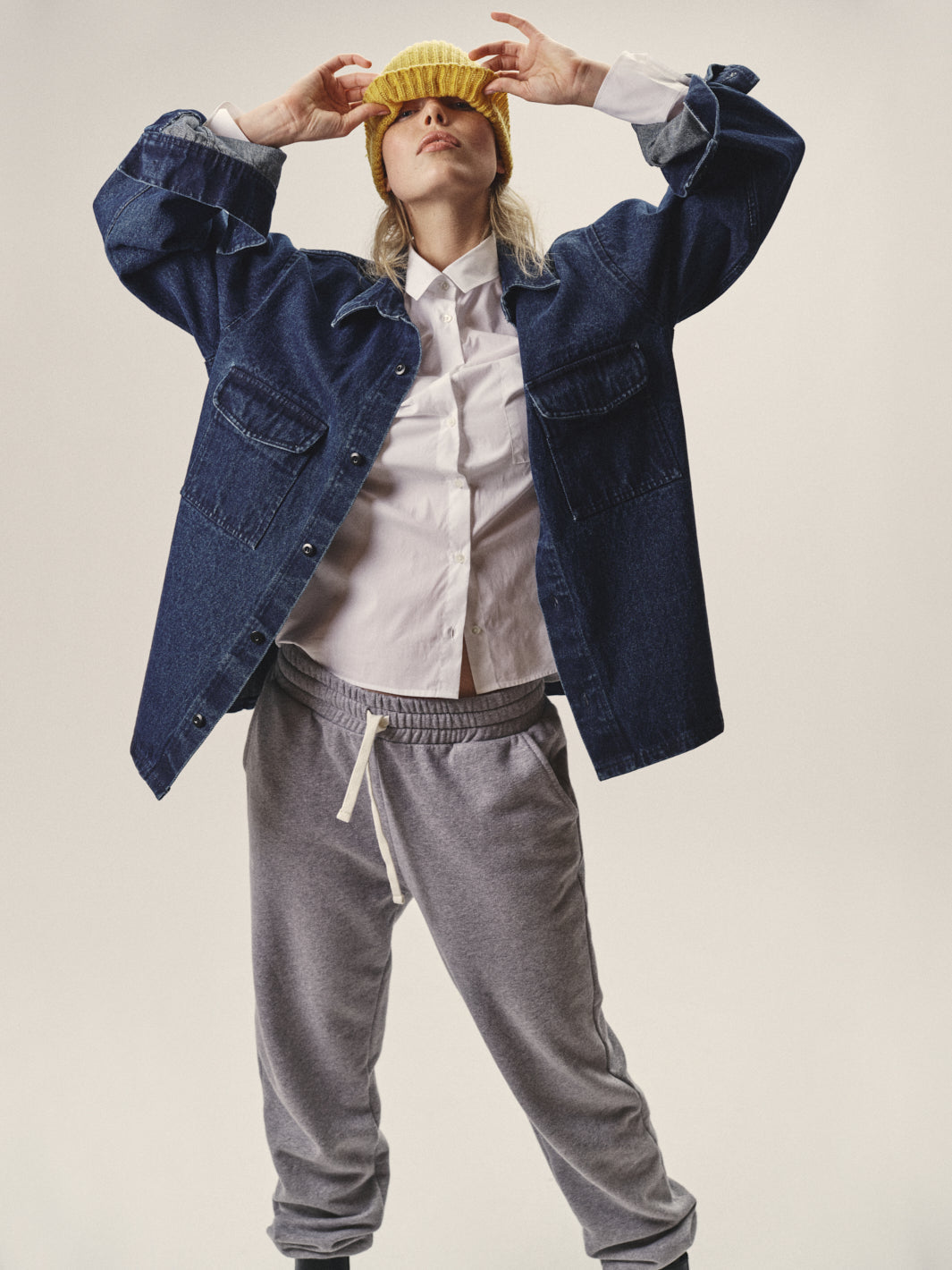 Denim Overshirt aus Organic Cotton