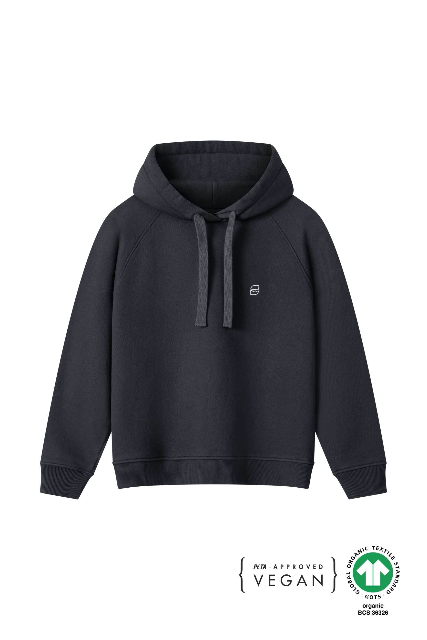 Hoodie Sanna Graublau