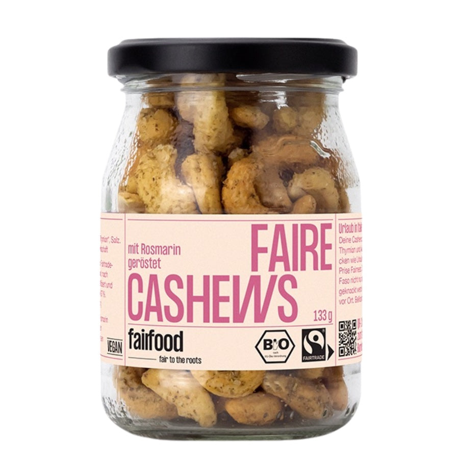 Cashewkerne – Rosmarin & Thymian von fairfood