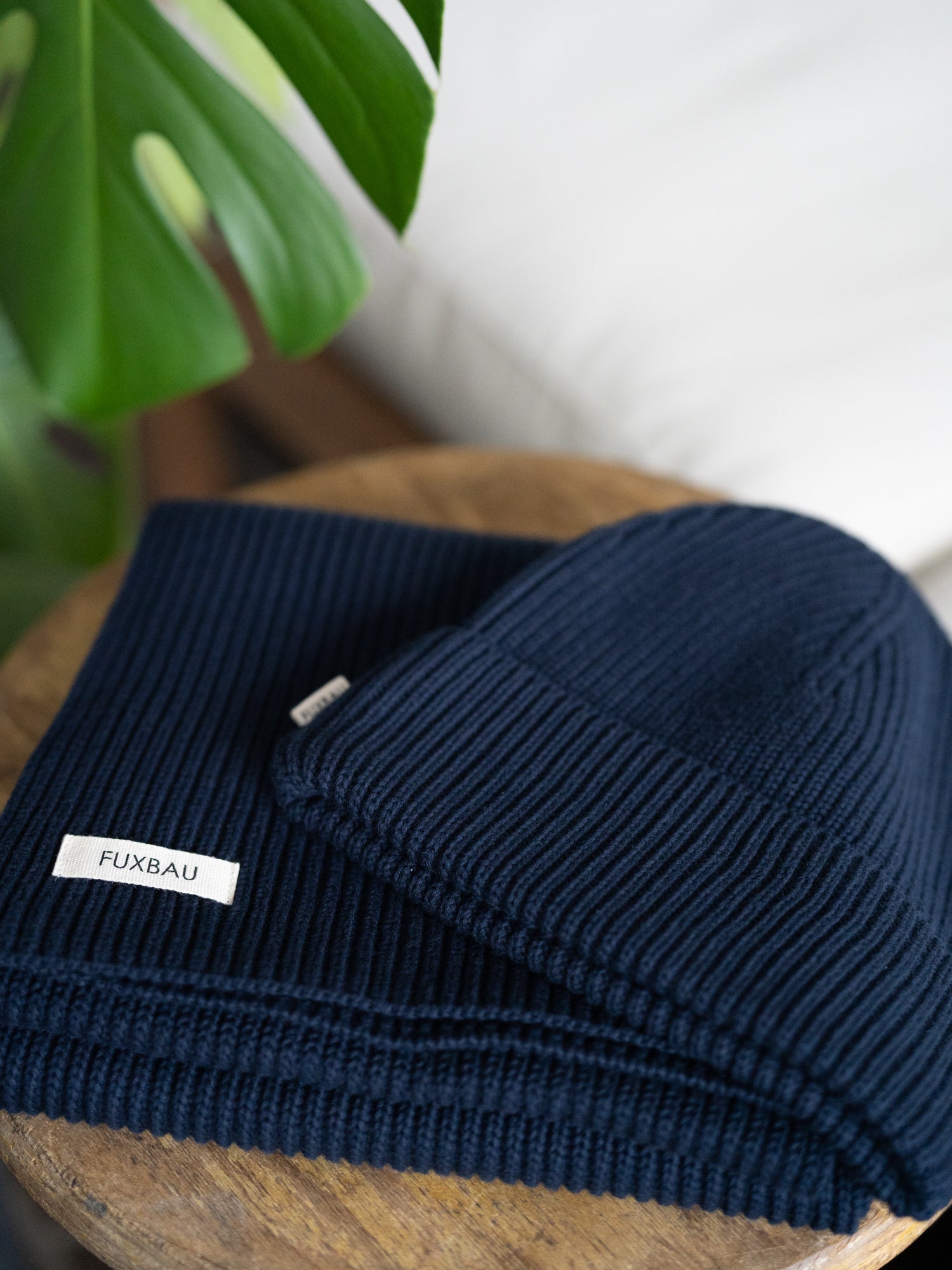 4Seasons Strickschal - navy