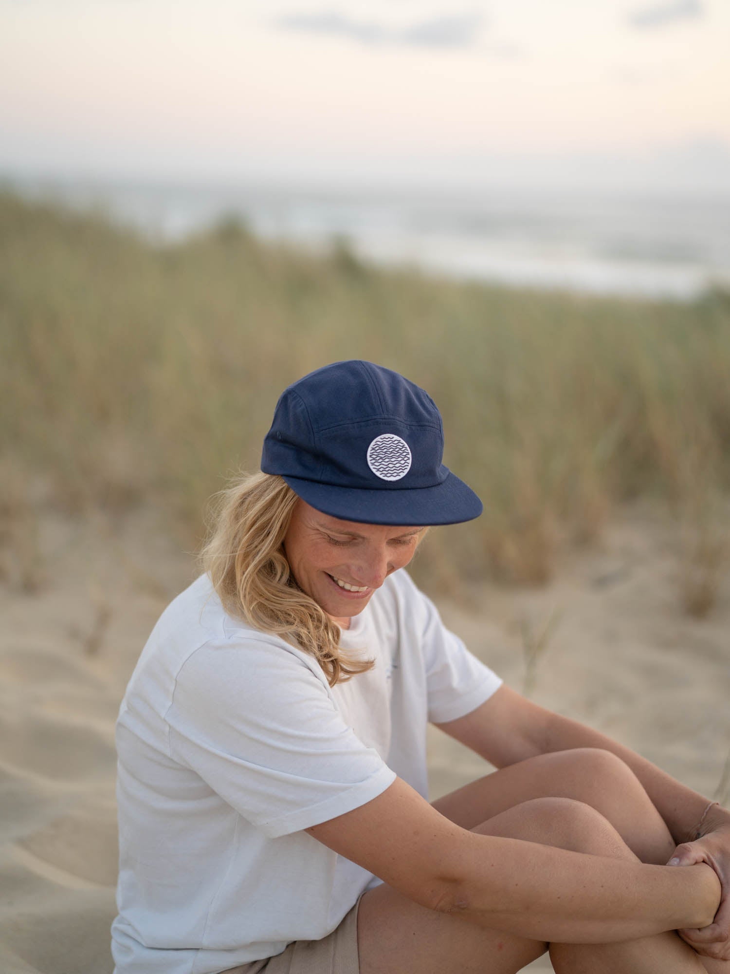 5-Panel "Lost in Lines" Patch - navy