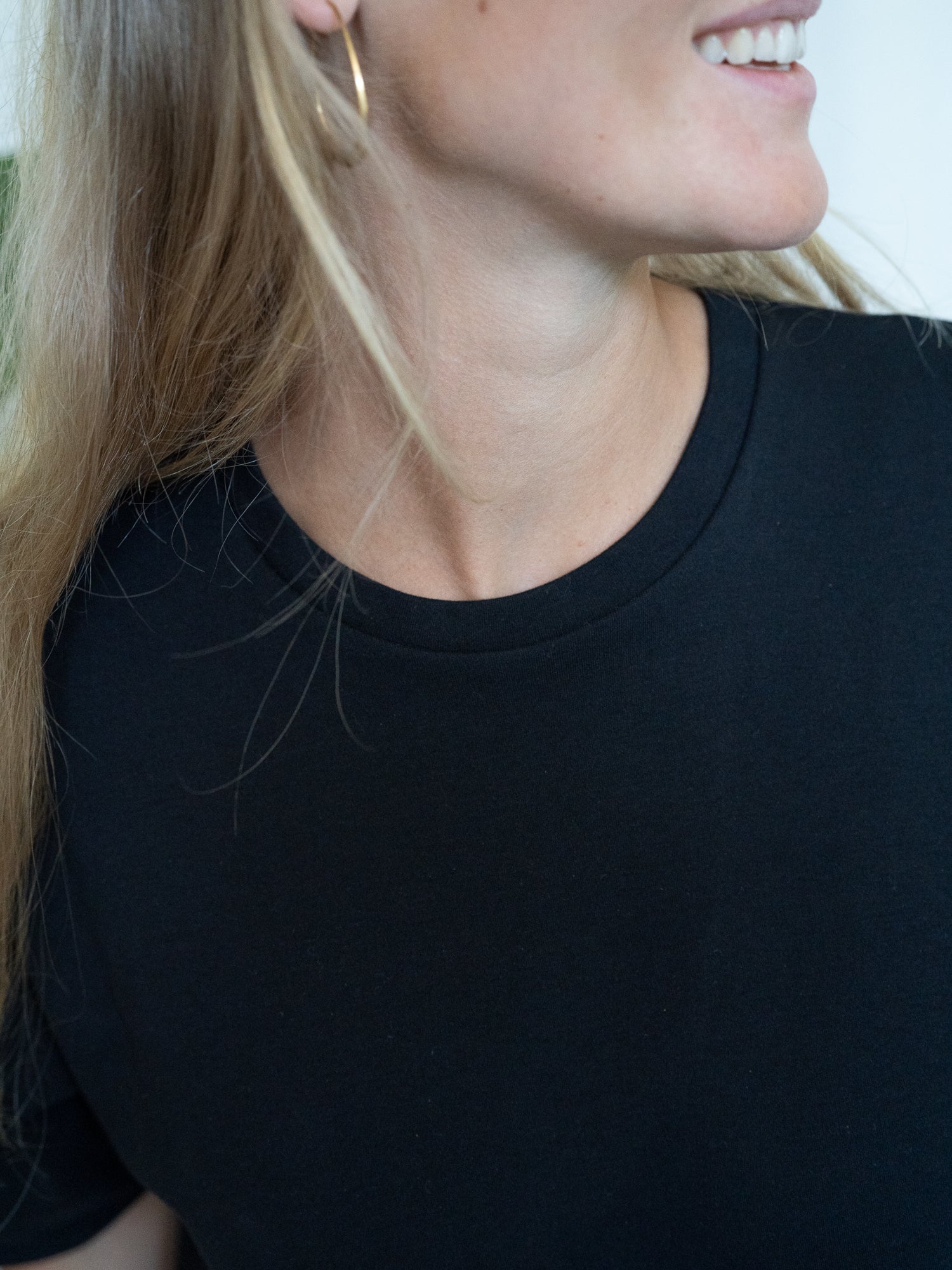 Frauen Midikleid - schwarz