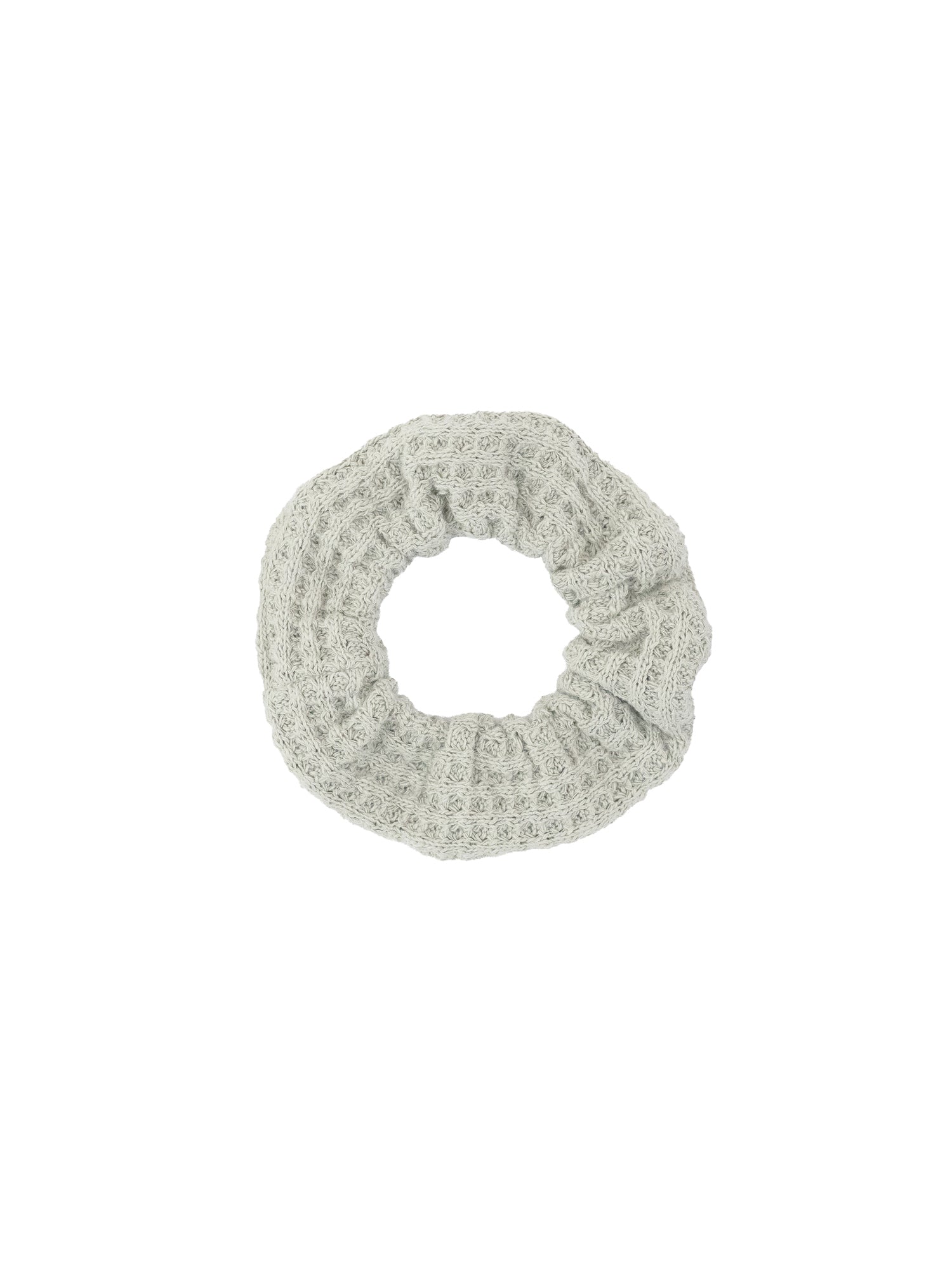 Waffelstrick Scrunchie - salbei
