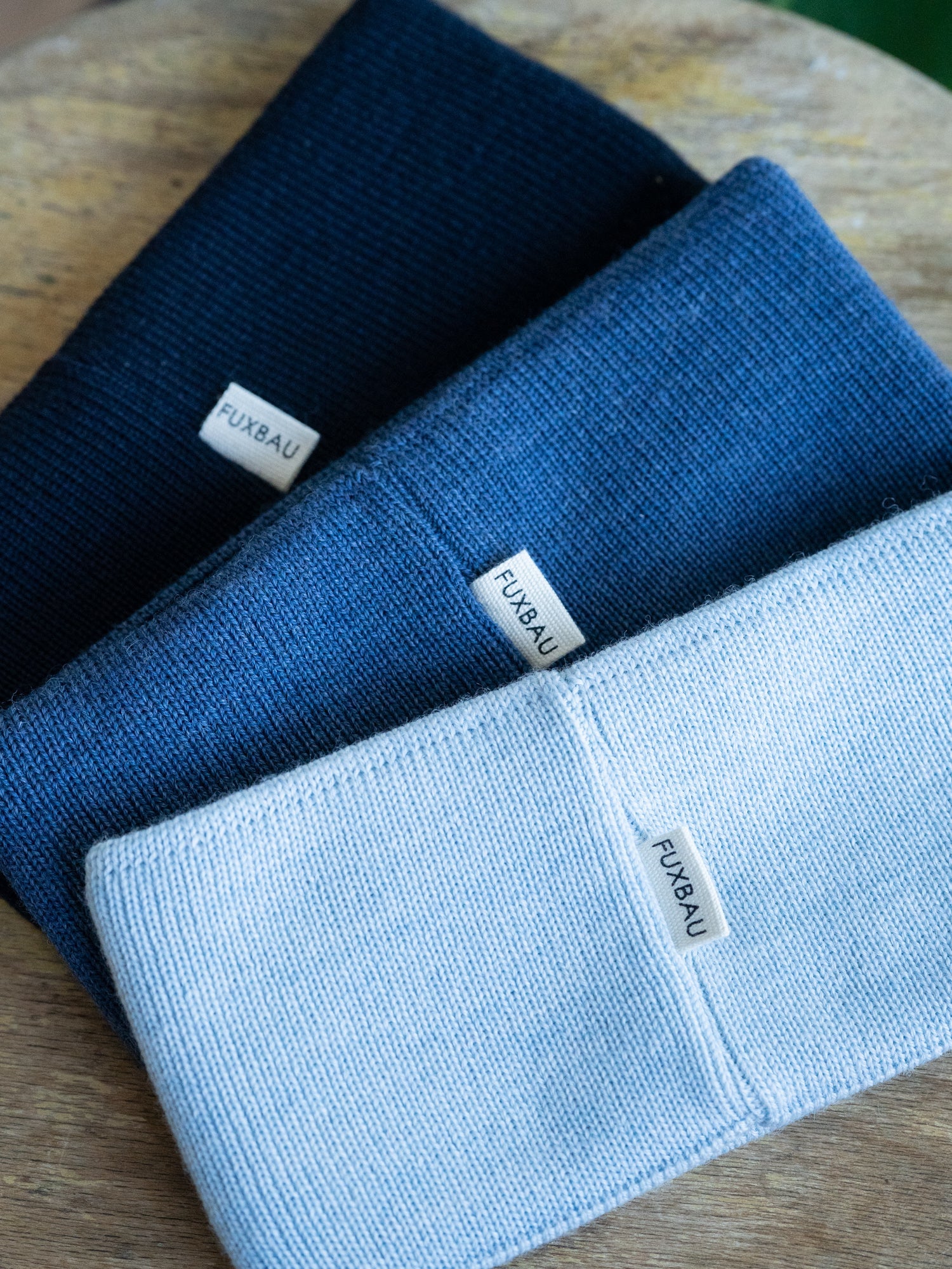 Merino Stirnband - navy