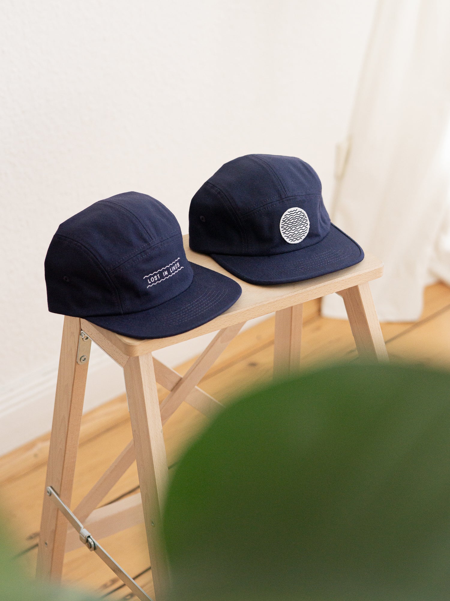 5-Panel "Lost in Lines" Patch - navy