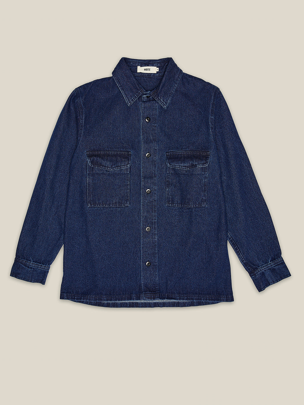 Denim Overshirt aus Organic Cotton