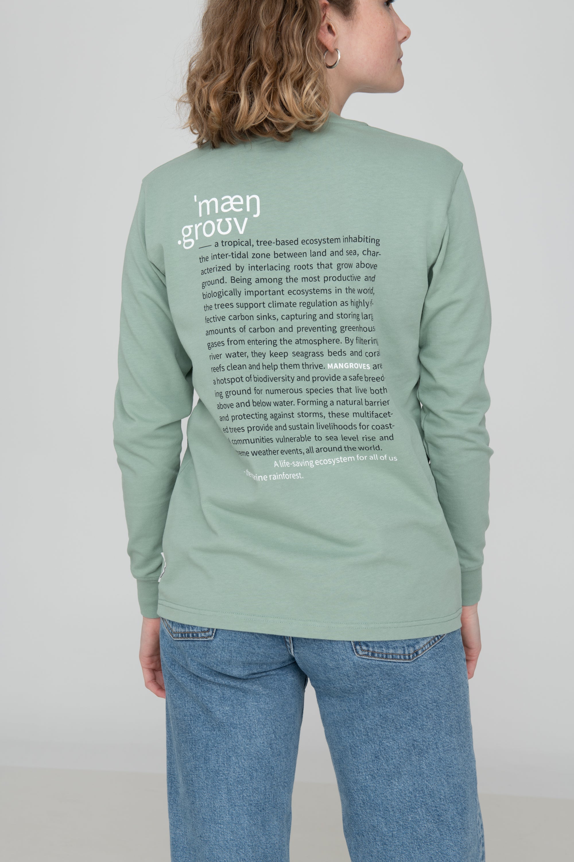 Longsleeve Mangrove Salbei