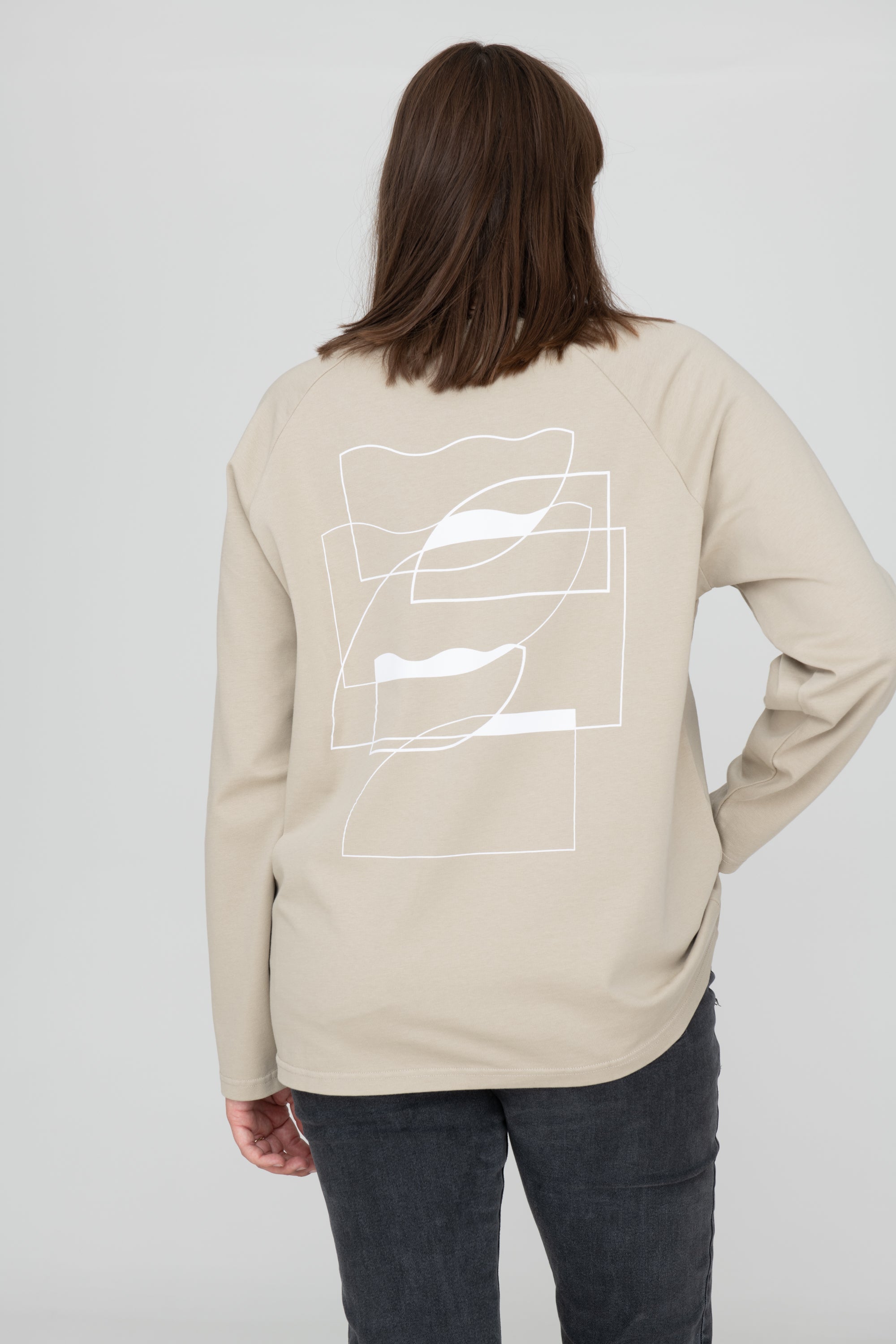 Longsleeve LOGO ART Sand