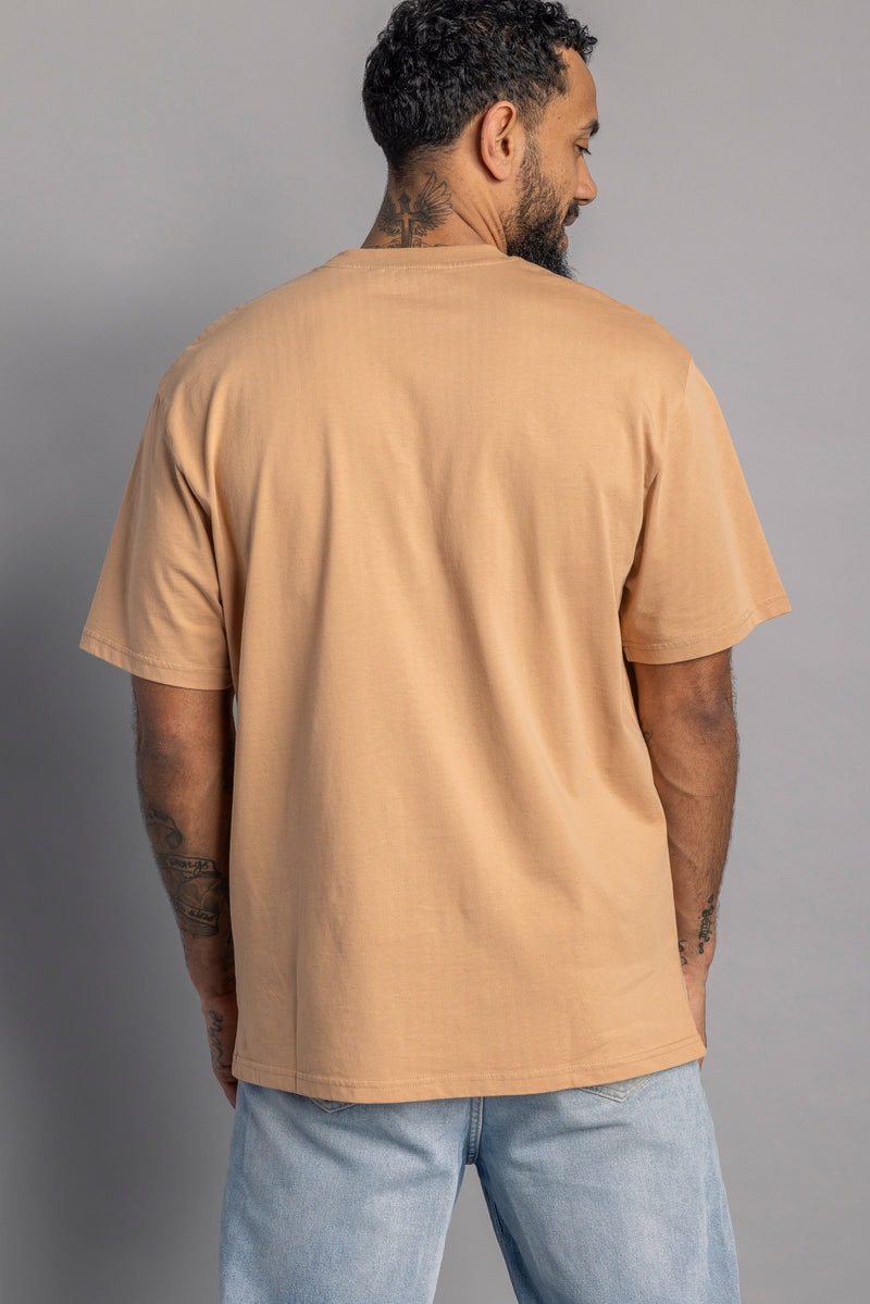 Premium Blank T-Shirt OVERSIZED, Sandstone