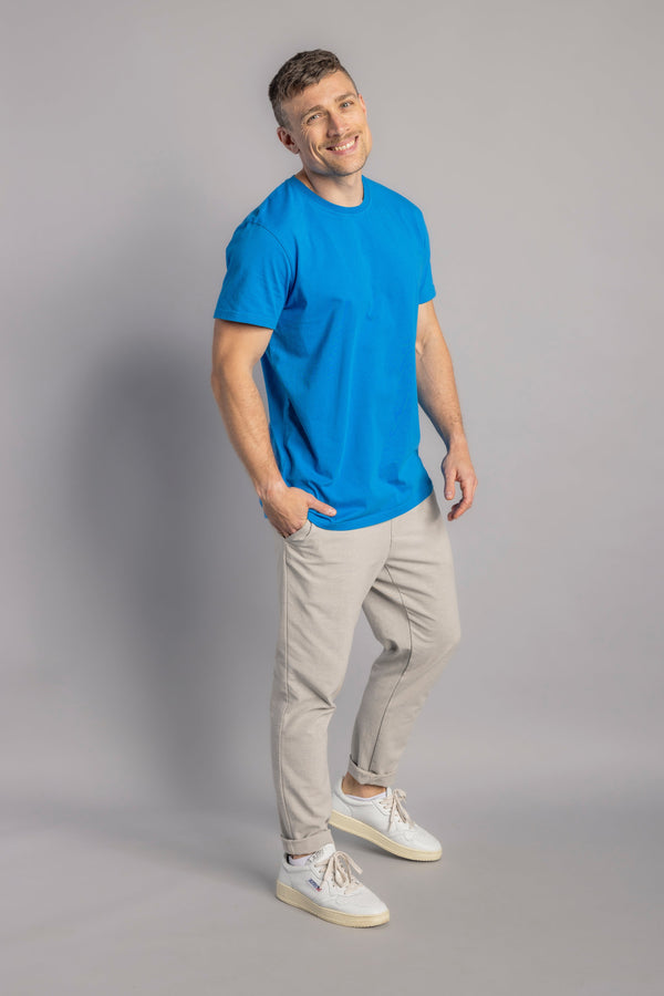 Premium Blank T-Shirt STANDARD, Fancy Blue