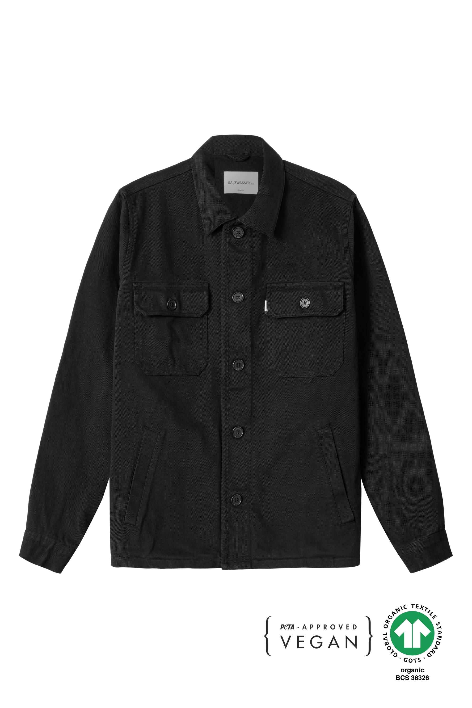 Overshirt Skagen Schwarz