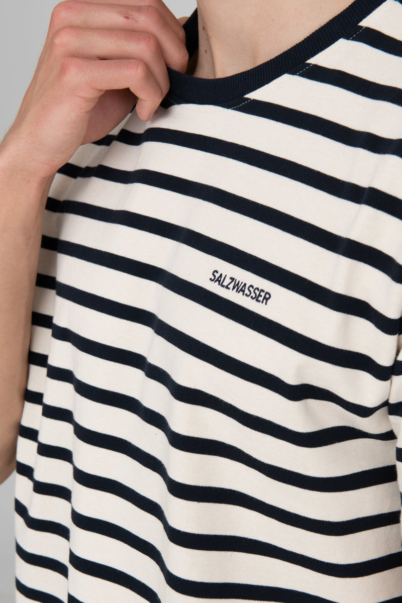 Heavy T-Shirt Jasper Navy-Striped