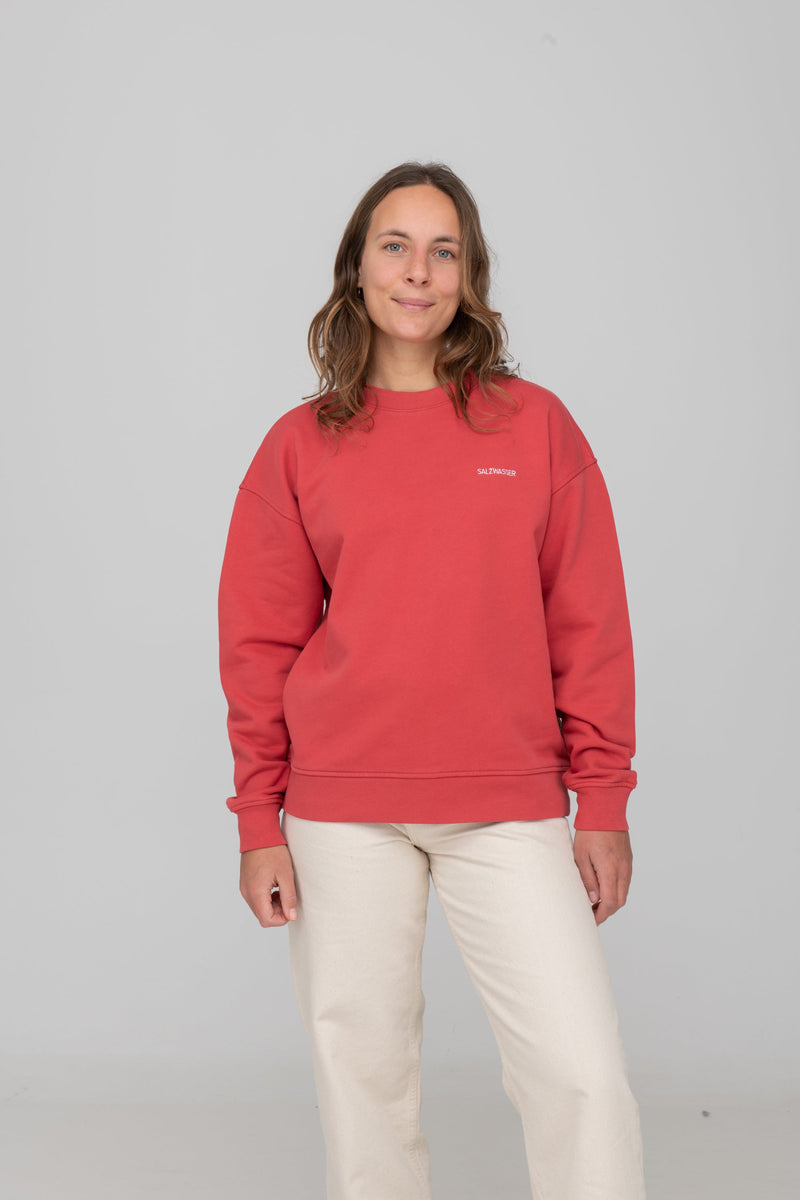 Sweater Fonte Korallenrot