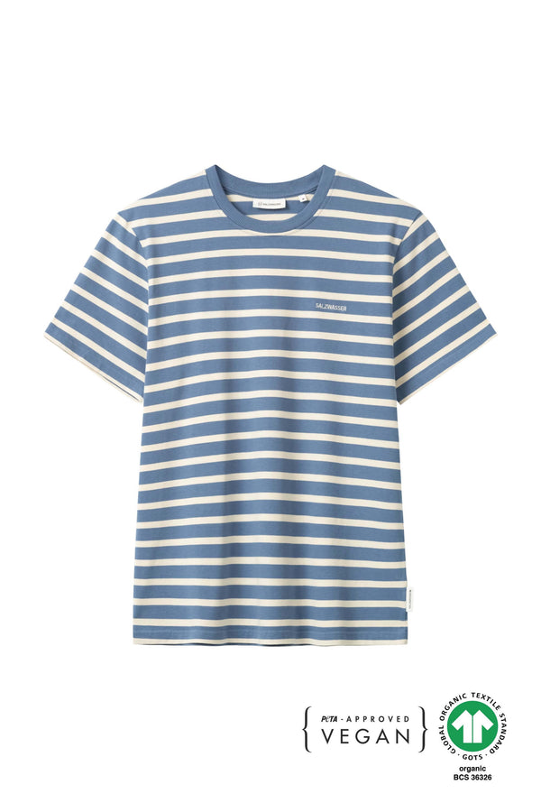 Heavy T-Shirt Jasper Indigo-Striped