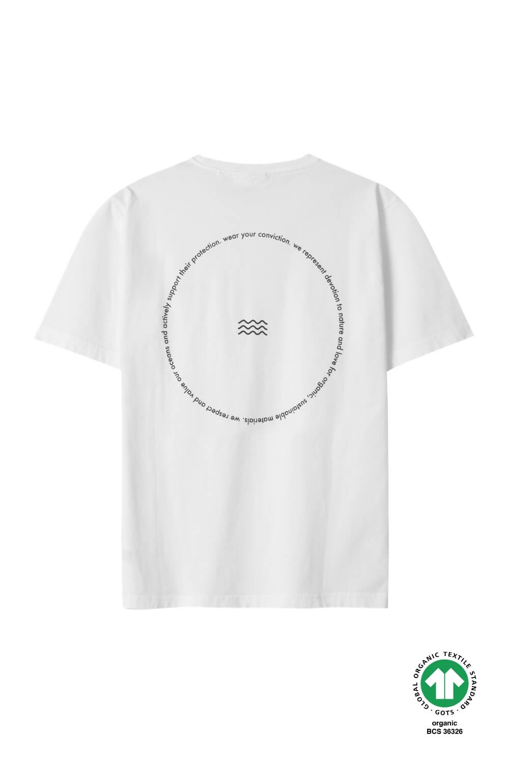 T-Shirt Rückenwind Weiß