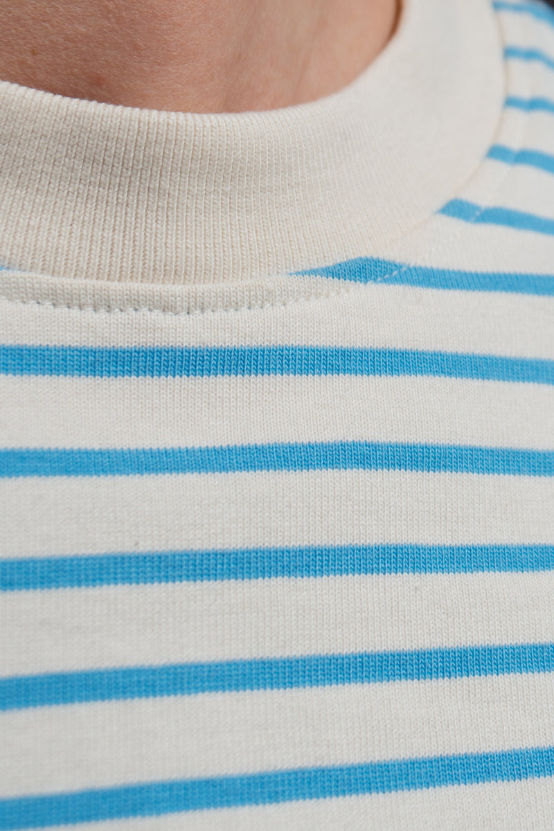 Heavy T-Shirt Jonna Blue-Striped